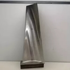 CNC que faz à máquina lâmina de turbina de aço inoxidável do vapor das lâminas de turbina s355 a hidro
